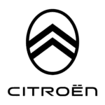 Dunkles, transparentes Logo von der Automarke Citroen